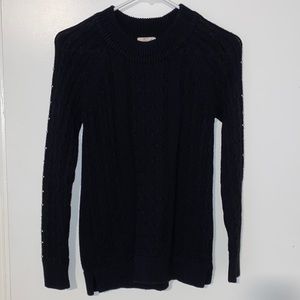 Hippie Rose Beaded Sleeve Sweater